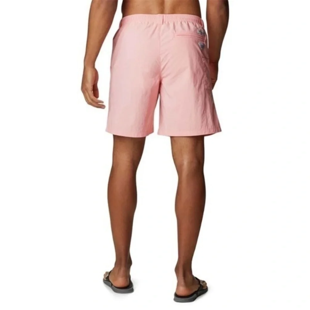 Men's Columbia Water Shorts, Swim Trunks, Salmon Pink